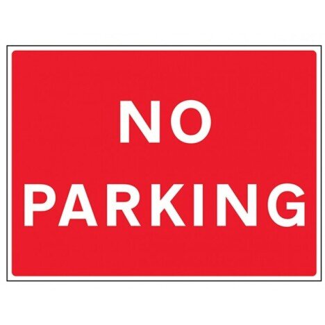 Parking no sign